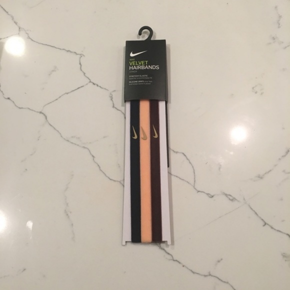 NIKE Velvet Hairbands Women's Size OSFM, NWT - Picture 2 of 2